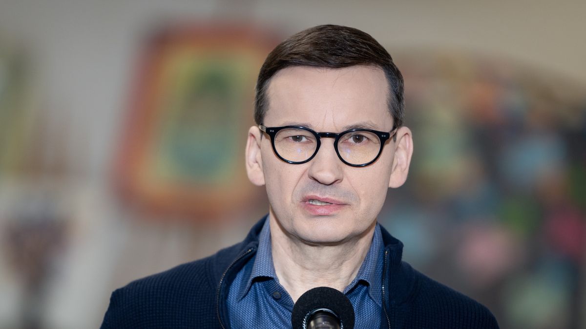 Premier Mateusz Morawiecki