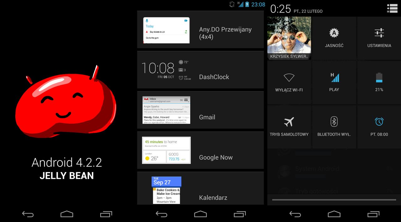 Nexus 4 - nowości w Androidzie 4.2