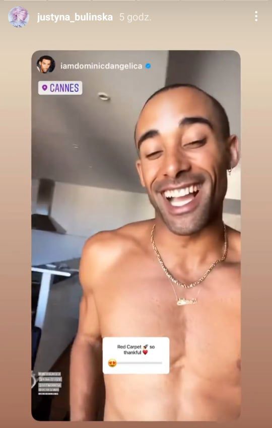 Dominic D'Angelica w Cannes
