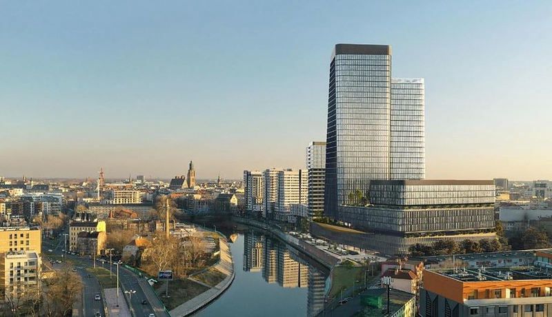 Wrocław. Powstaje drugi najwyższy budynek w mieście. Będzie liczył 140 metrów