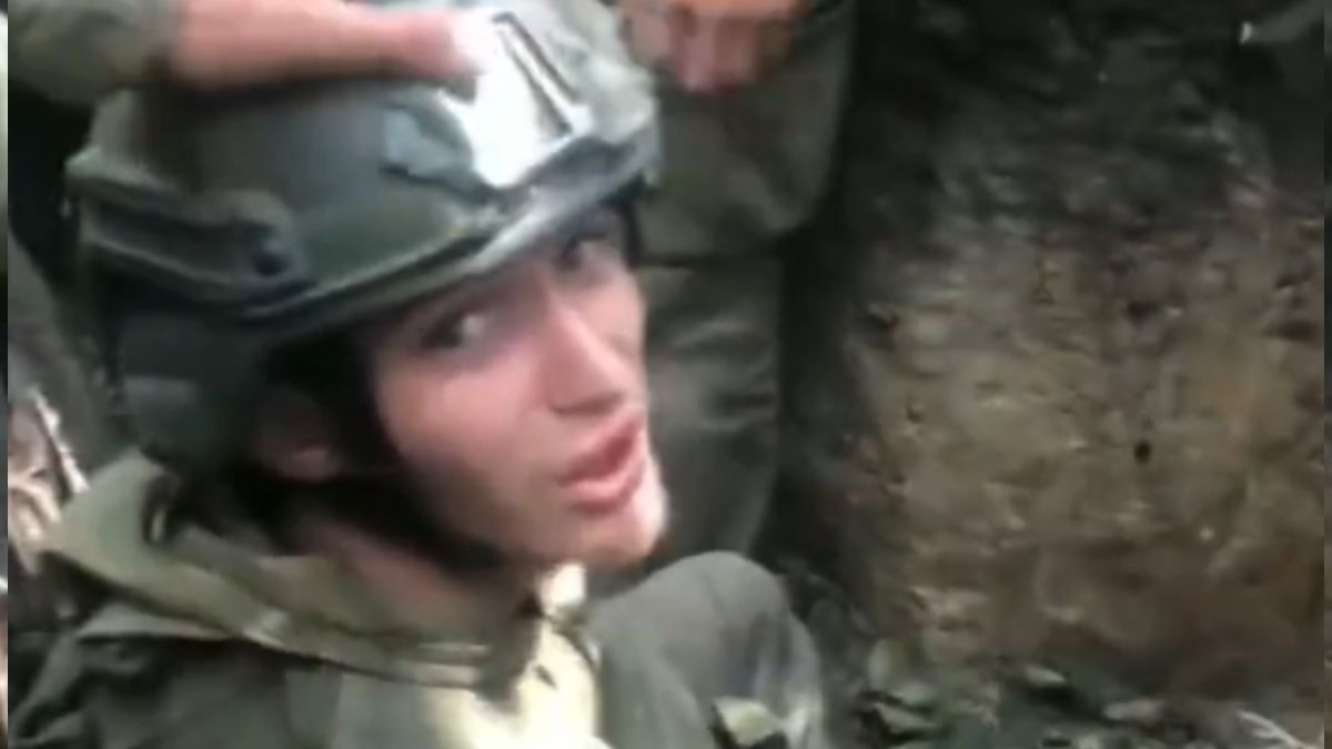 Młody rosyjski żołnierz wpadł w ręce Sił Zbrojnych Ukrainy 