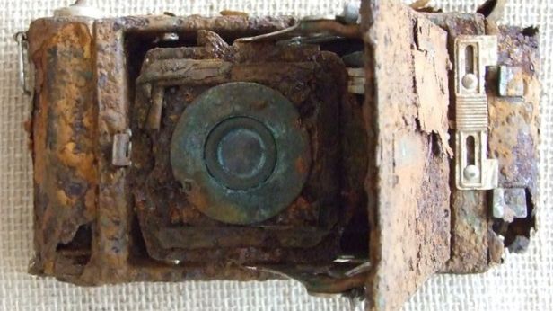 Oto aparat, który przeleżał 60 lat pod ziemią 1