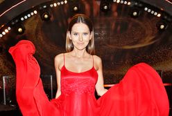 "Taniec z gwiazdami": Paulina Sykut-Jeżyna w czerwonej kreacji. Widać już brzuszek?