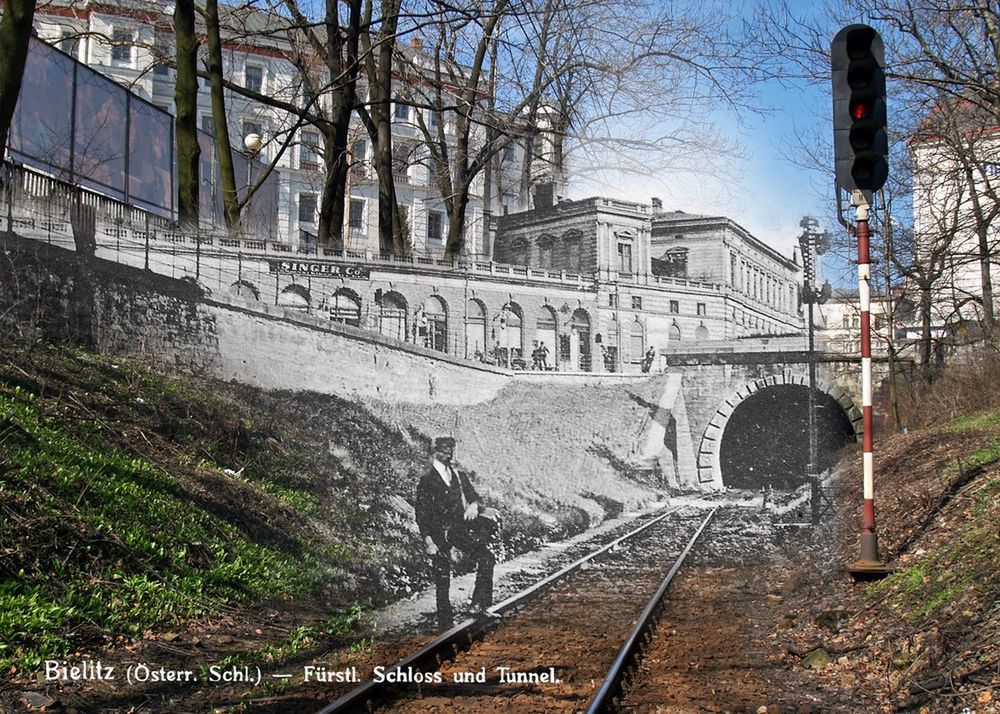 „Reminiscencje bielskie" - sentyment, przemijanie i fotomontaż na zdjęciach Mateusza Taranowskiego 3