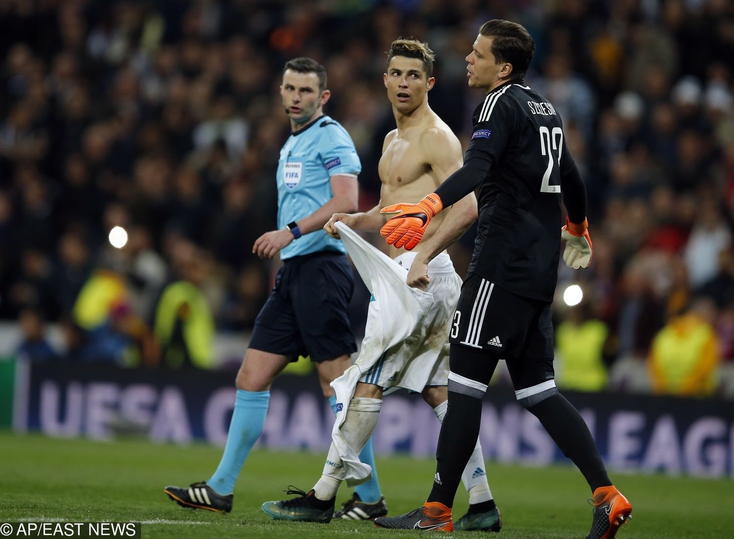 Wojciech Szczęsny i Cristiano Ronaldo nie lubią się?