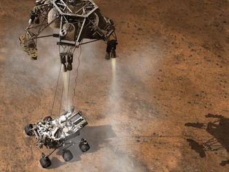 Łazik Curiosity wylądował na Marsie!