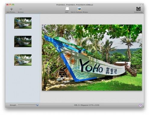 Freeware: HDRtist 1.0 dla Mac OS X