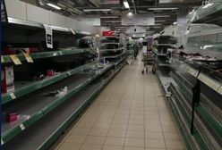 Rosyjska rzeczywistość w dobie sankcji. Ziejące pustkami półki supermarketów