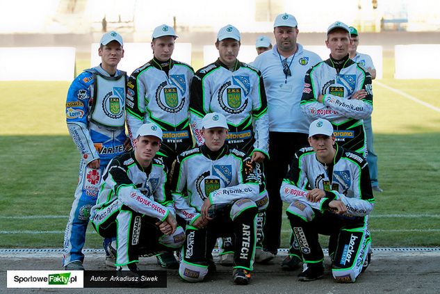 Marcin Bubel (pierwszy z lewej) już w zeszłym sezonie gościnnie reprezentował ŻKS ROW Rybnik