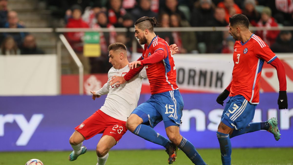 PAP / Leszek Szymański / Na zdjęciu: mecz Polska - Chile