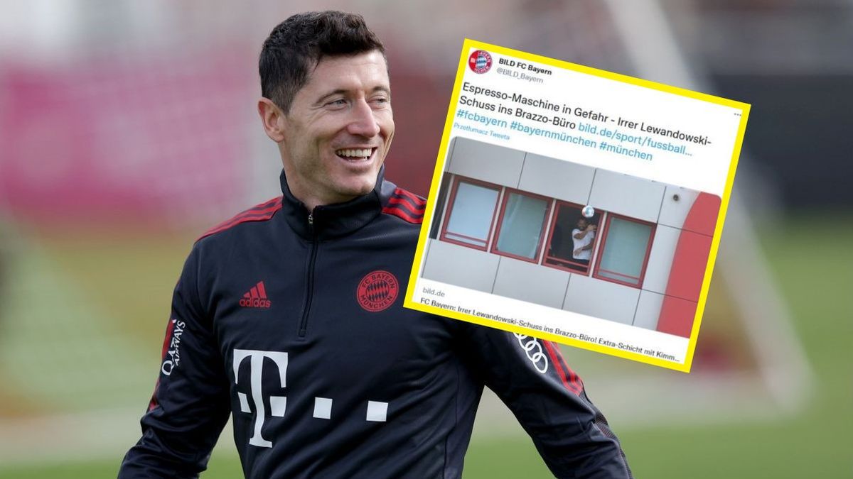 Getty Images / A. Pretty / Twitter/BILD FC Bayern / Na zdjęciu: Robert Lewandowski