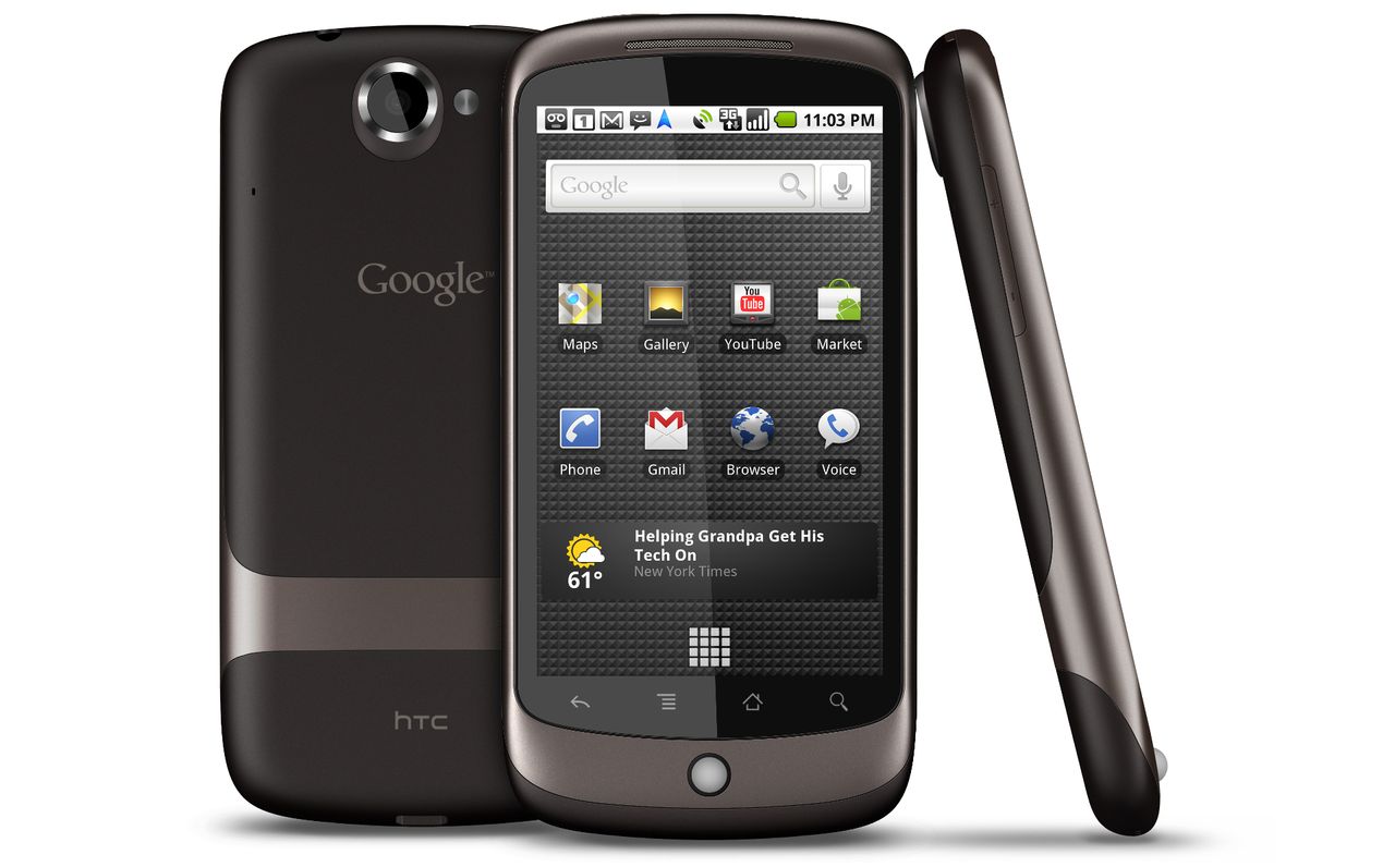 Nexus One - pierwszy smartfon z rodziny Nexus