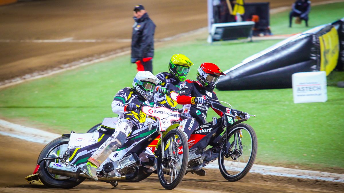 Tai Woffinden między duetem Patryk Dudek, Martin Vaculik