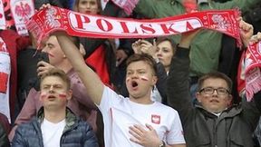 Kibice na PGE Narodowym podczas meczu Polska - Łotwa (galeria)