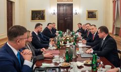 Pilne spotkanie w Pałacu Prezydenckim. "Prezydent otrzymał raporty"