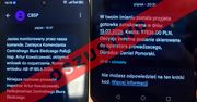 Podszywają się pod policjantów. Dostaniesz taki SMS
