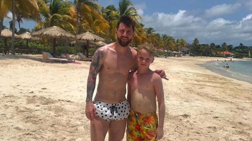 Zdjęcie okładkowe artykułu: Instagram /  / Na zdjęciu: Lionel Messi i Mackenzie O'Neill