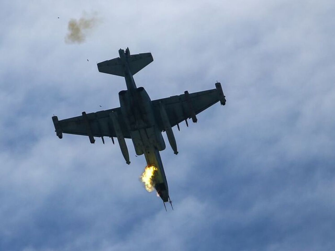 Ukraine downs Russian Su-25 as combat losses mount in Donetsk