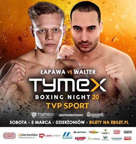 Tymex Boxing Night 20 - Karol Łapawa: szalona jedna runda sparingowa trwała 15 minut! 