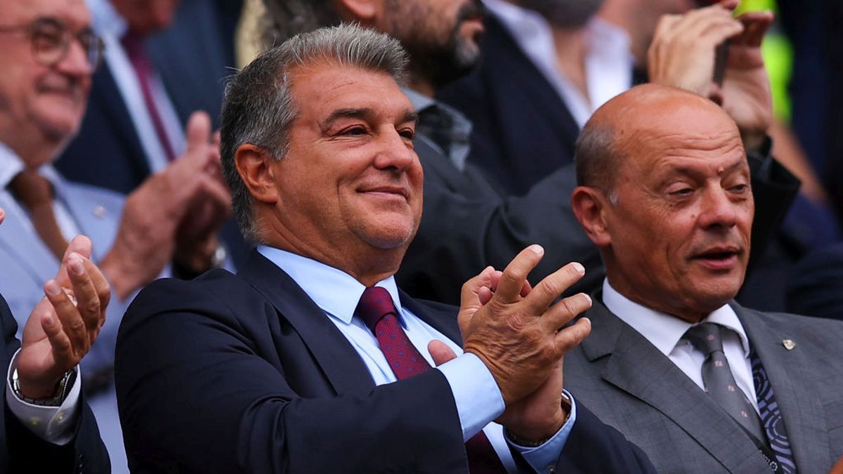 Getty Images / Eric Alonso / Na zdjęciu: Joan Laporta