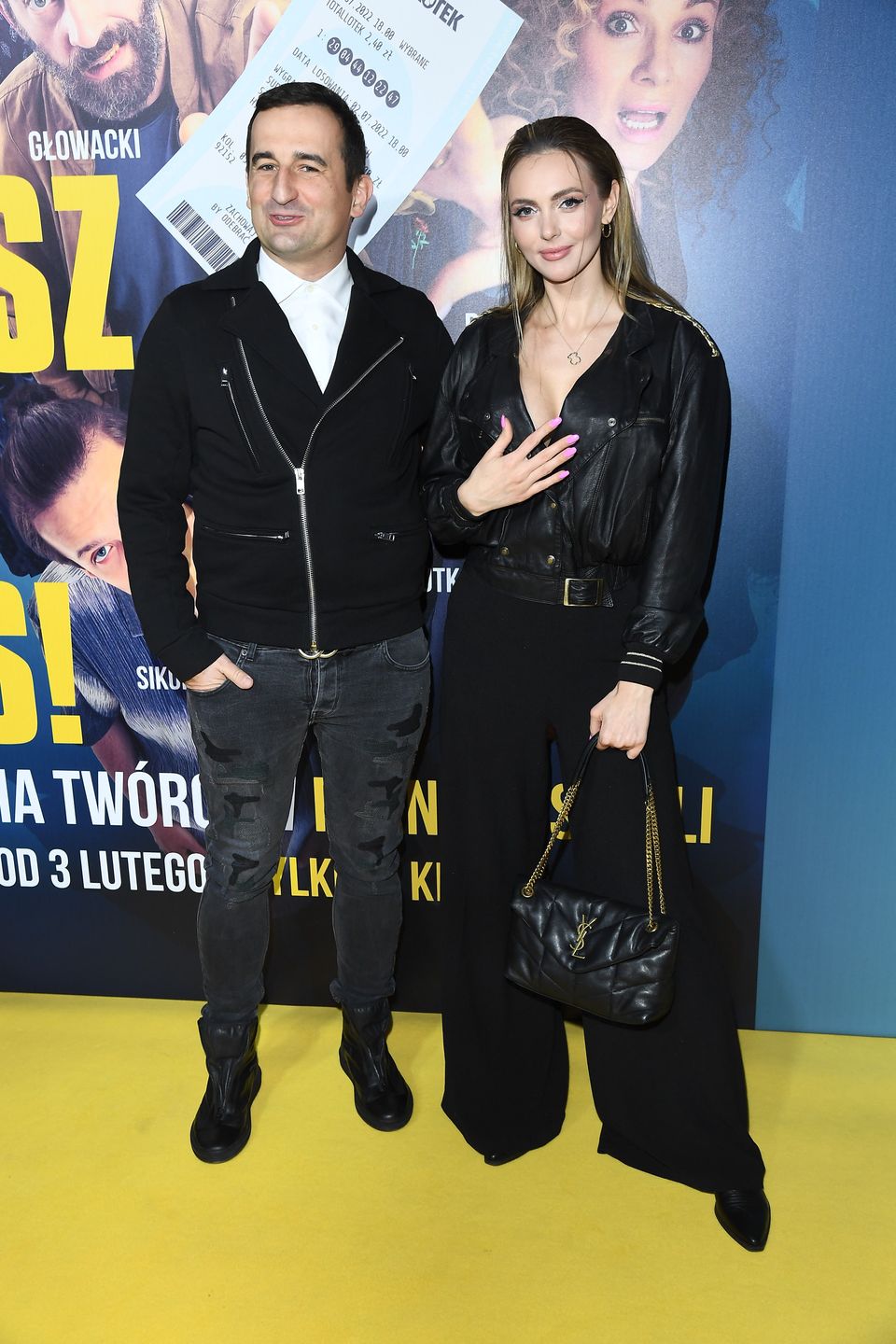 Marcela Leszczak i Michał Koterski, styczeń 2023 