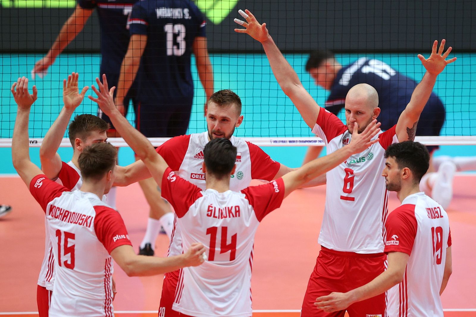 Siatkarze reprezentacji Polski
�ukasz G�gulski
1/8 fina�u, mecz, Polska Tunezja, siatkarze