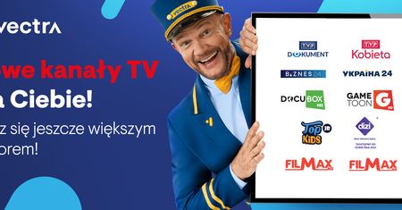 Vectra wzbogaca swoją ofertę programową o 9 nowych kanałów