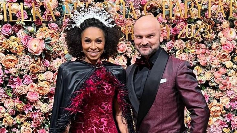 Omena Mensah w stylizacji od Łukasza Jemioła zamiata podłogę na balu charytatywnym. Fani: "OBŁĘDNIE" (FOTO)