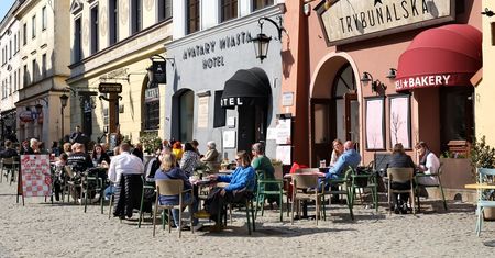 Wiosna pełną parą w Lublinie! Pierwsze ogródki gastronomiczne na Starym Mieście już otwarte