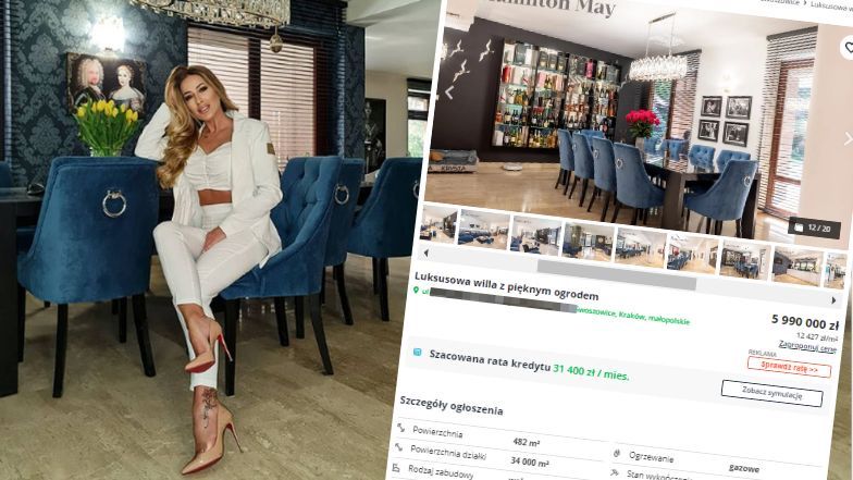 Sylwia Peretti SPRZEDAJE swoją luksusową willę