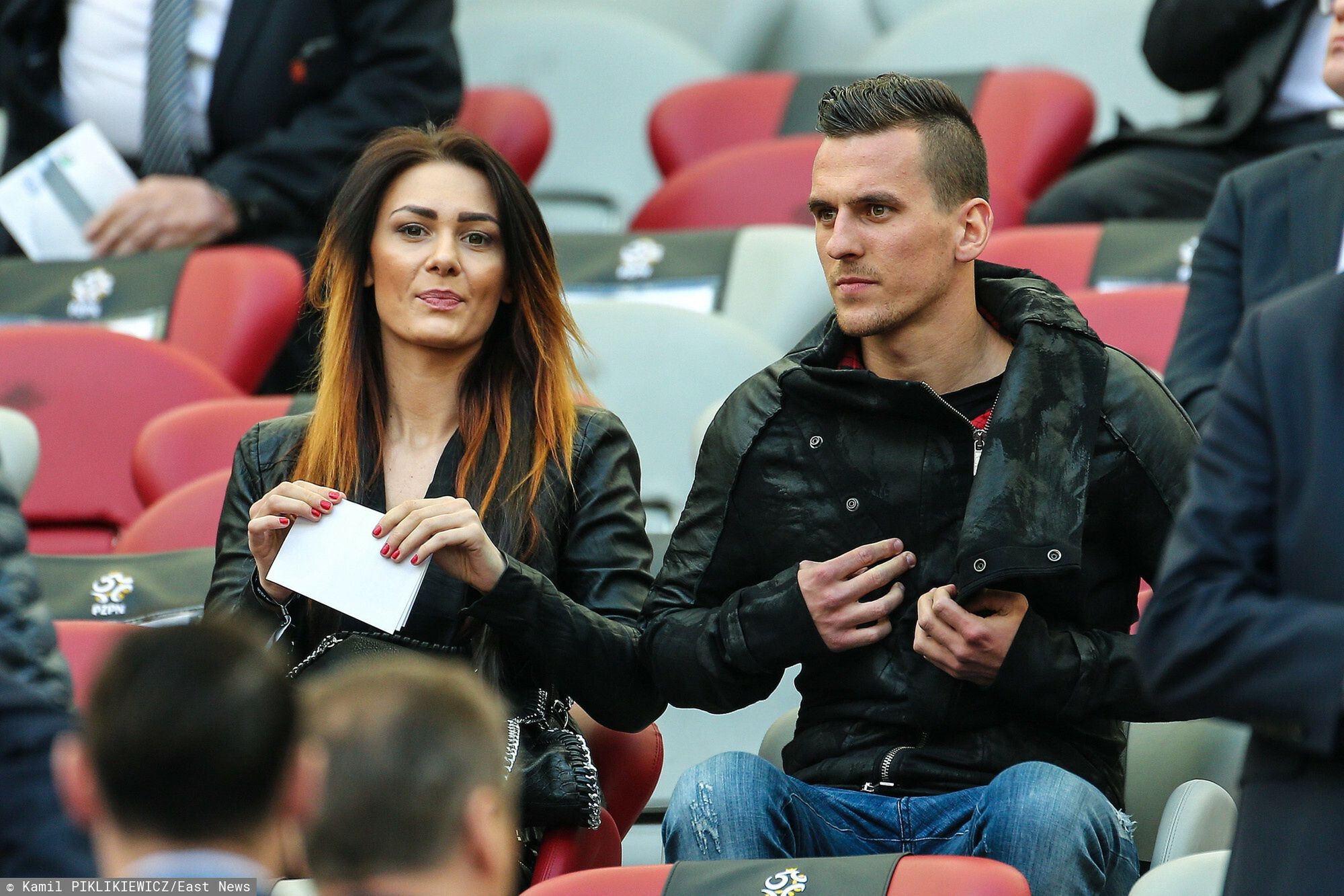Jessica Ziółek i Arkadiusz Milik