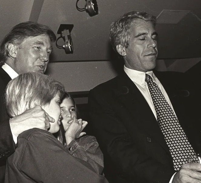 Donald Trump i Jeffrey Epstein