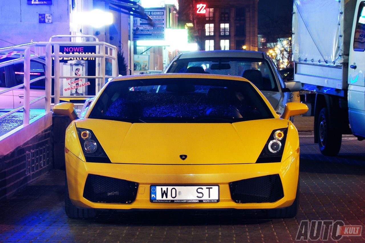 Lamborghini Gallardo w Warszawie