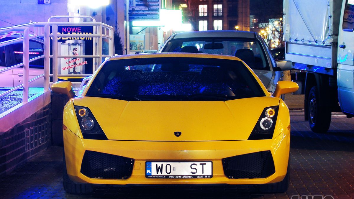 Lamborghini Gallardo w Warszawie