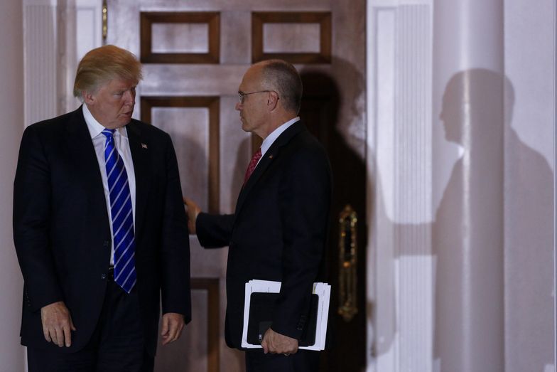 Andrew Puzder i Donald Trump