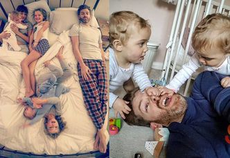 Tata pokazuje na Instagramie, jak wygląda wychowywanie 4 córek (ZDJĘCIA)