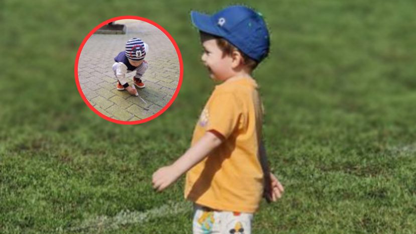 Pięcioletni Olek do niedawna leżał tylko w łóżeczku. "Mierzył i ważył tyle co roczne dziecko"