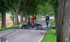 Makabryczny wypadek porsche na Mazurach. Z auta została miazga. Nie żyją biznesmeni