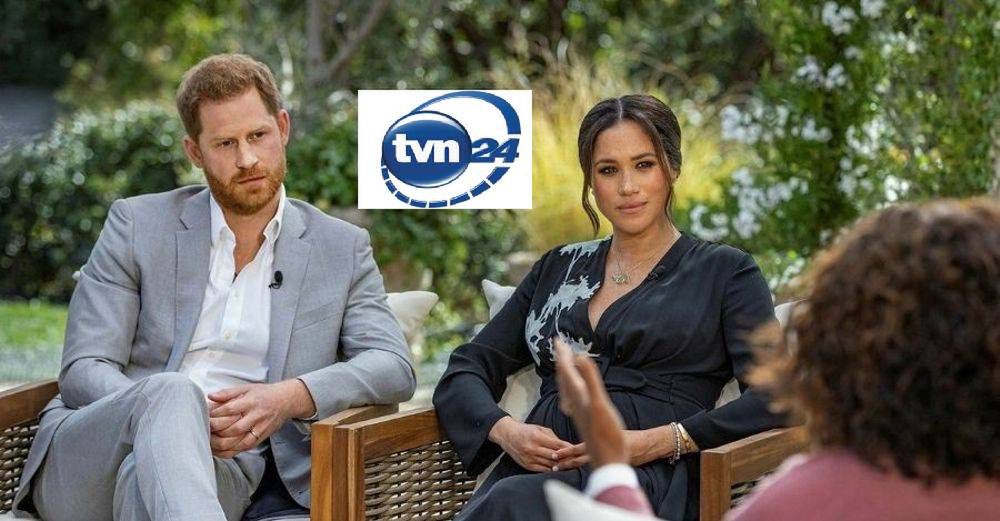 Wywiad Meghan i Harry'ego u Oprah Winfrey był pokazywany w TVN24.