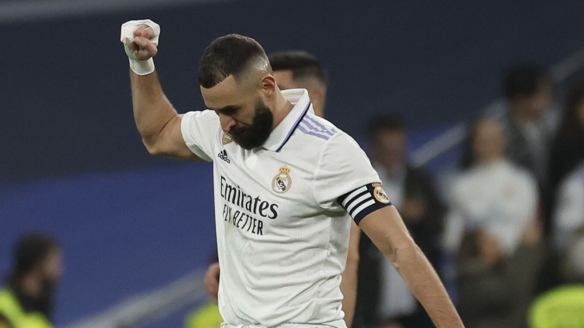 PAP/EPA / JUANJO MARTIN / Na zdjęciu: Karim Benzema