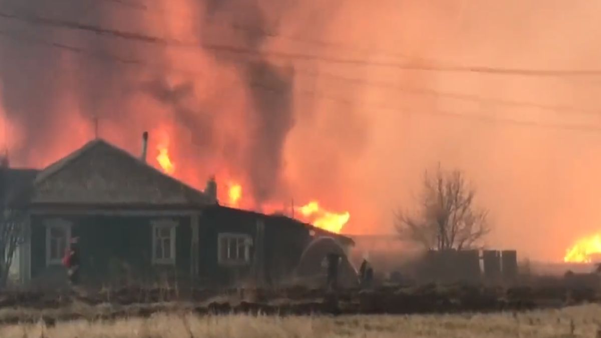 Wielkie pożary w Rosji