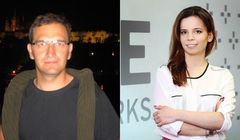 Paweł Królikowski i Katarzyna Popławska w A+E Networks Poland