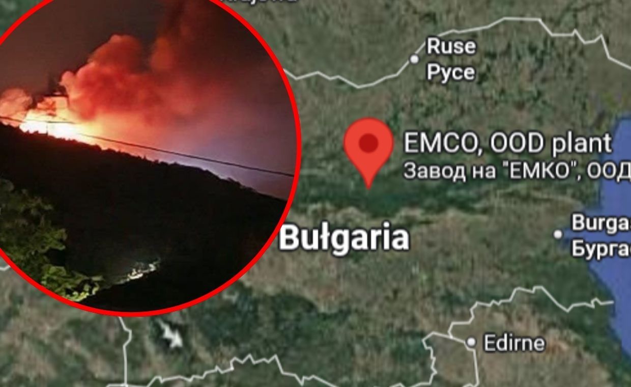 Zdjęcie do aktualności: Wybuch w magazynie broni w Bułgarii. W tle podejrzenia o sabotaż