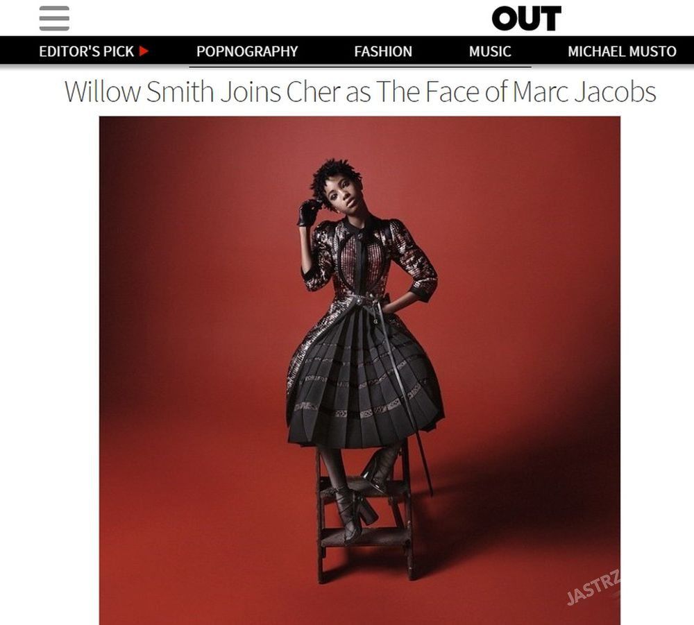 Willow Smith w kampanii Marca Jacobsa
Fot. screen z out.com