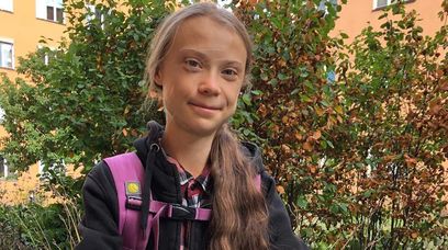 Greta Thunberg śmieszkuje z Donalda Trumpa: "Szczęśliwy staruszek"