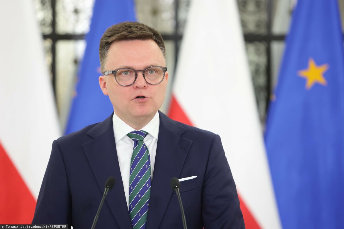 Hołownia ocenił wystąpienie szefa MSZ Radosława Sikorskiego