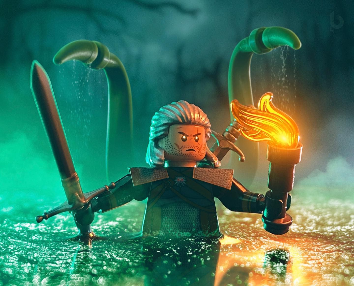 Świat filmu z klocków LEGO. Artysta odtworzył kultowe sceny przy użyciu figurek 23