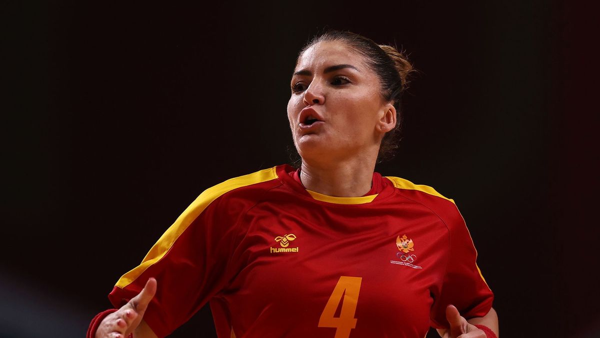 Getty Images / Dean Mouhtaropoulos / Na zdjęciu: reprezentantka Czarnogóry w piłce ręcznej, Jovanka Radicević