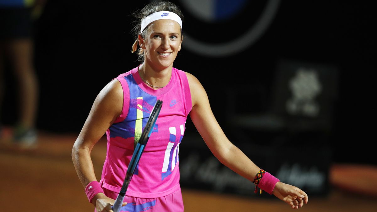 PAP/EPA / Clive Brunskill / Na zdjęciu: Wiktoria Azarenka