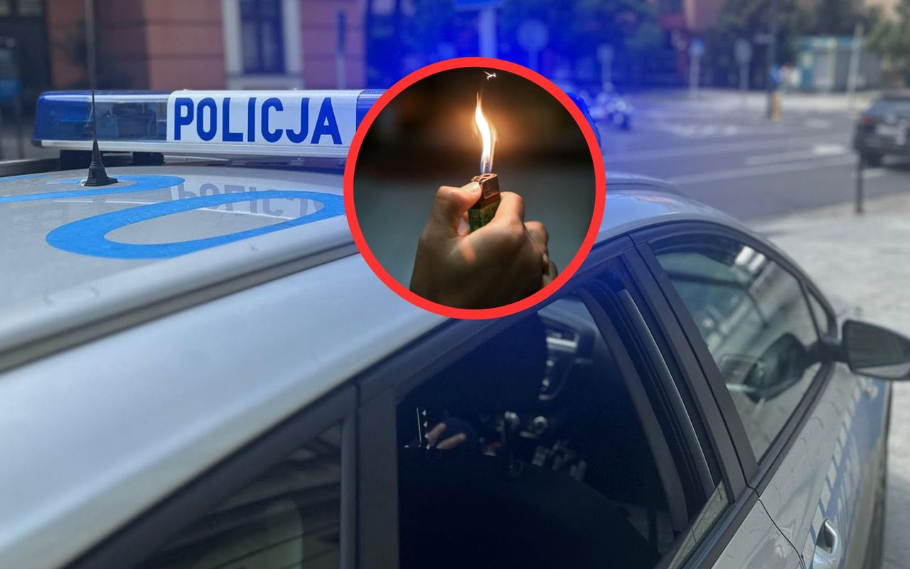 17-latek podpalony. Wiemy, co widać na nagraniu. Dramat w Jaworznie